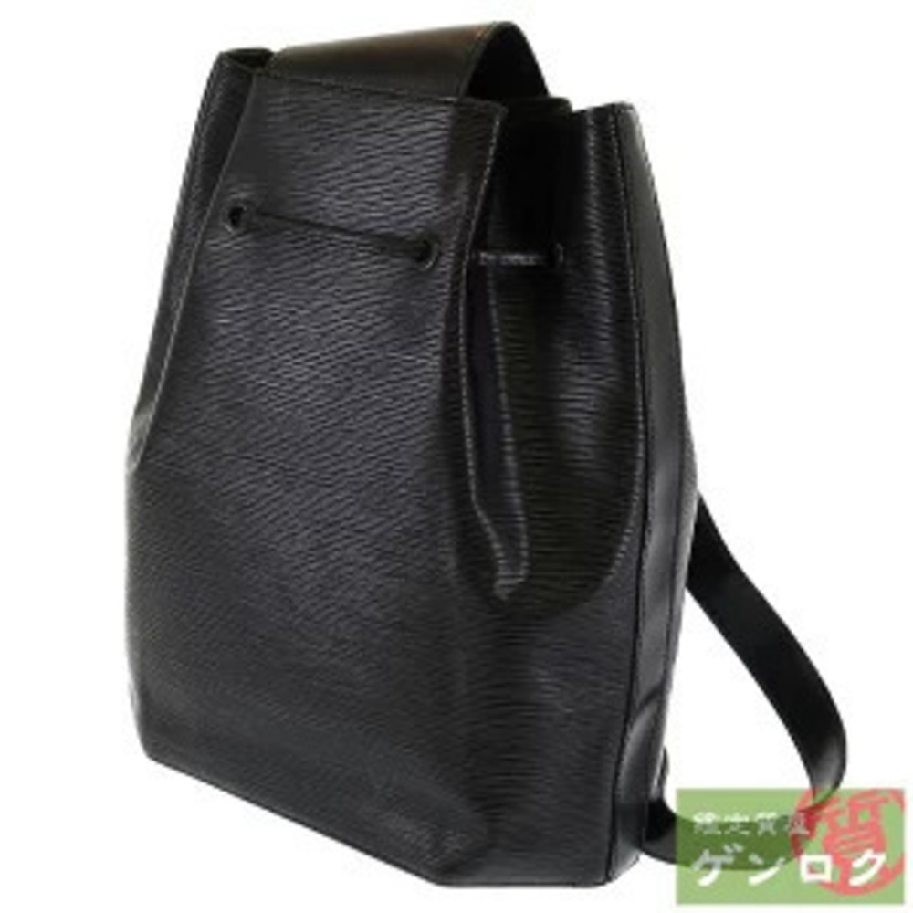 Louis Vuitton Epi Sac Sling Crossbody Bag Leather Shoulder Bag Noir Black